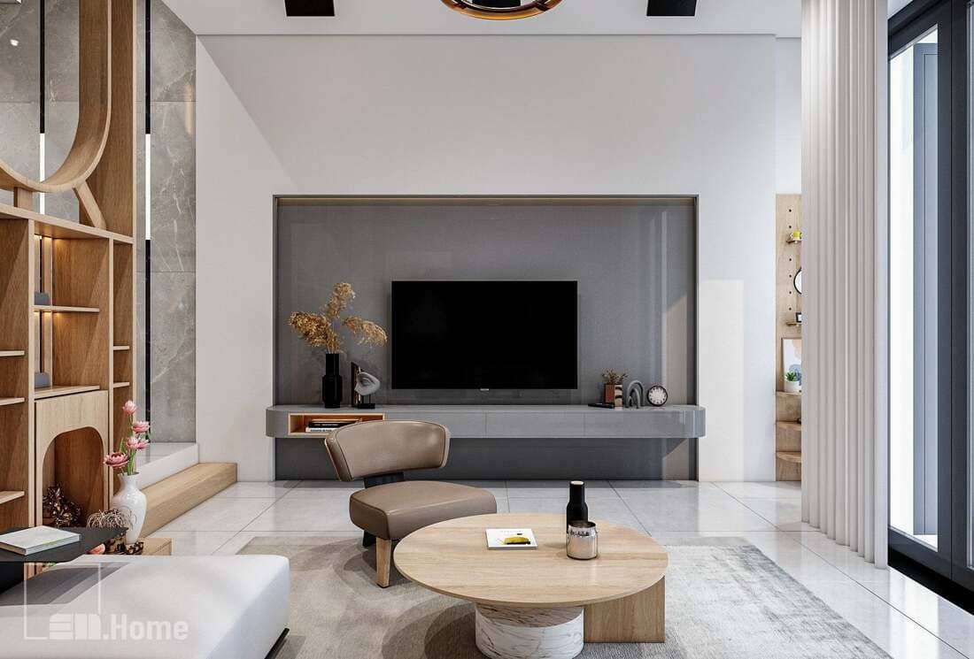 28+ Mẫu phòng sinh hoạt chung đẹp, được nhiều gia chủ lựa chọn 42 Phòng sinh hoạt chung cho nhà ống