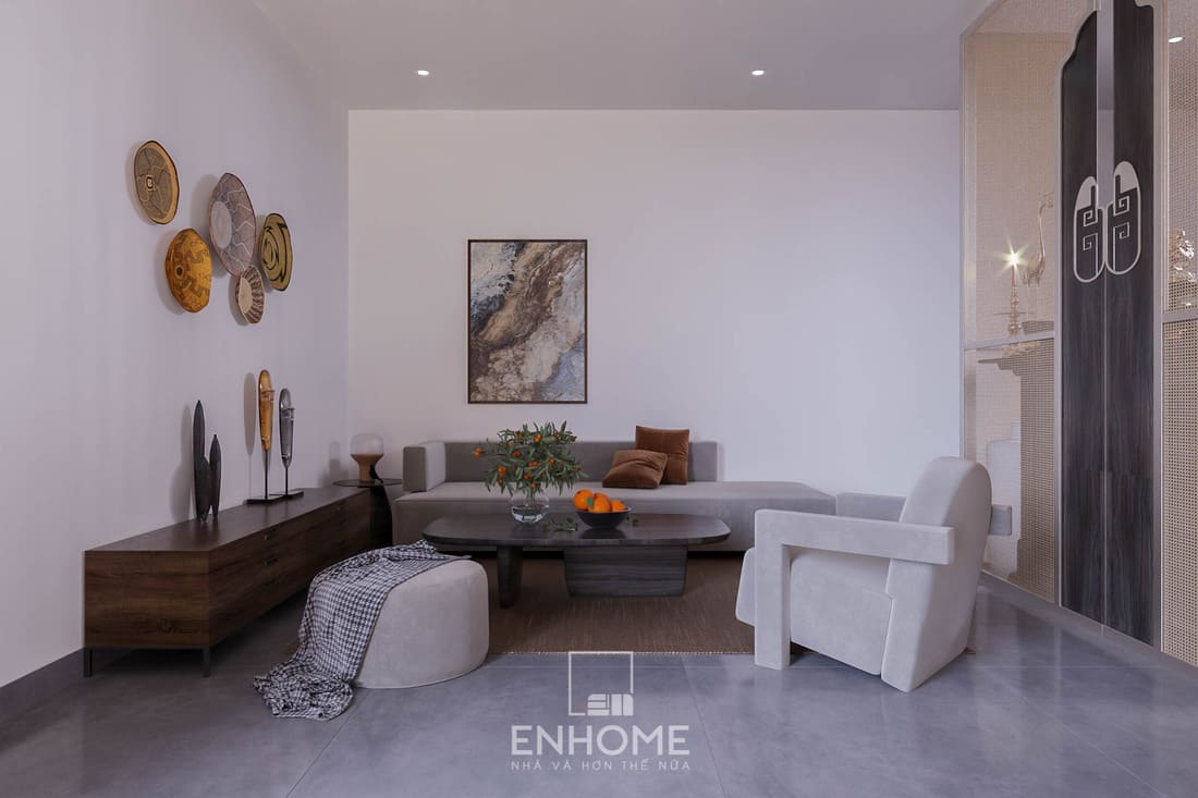 28+ Mẫu phòng sinh hoạt chung đẹp, được nhiều gia chủ lựa chọn 45 Phòng sinh hoạt chung của nhà ống hiện đại