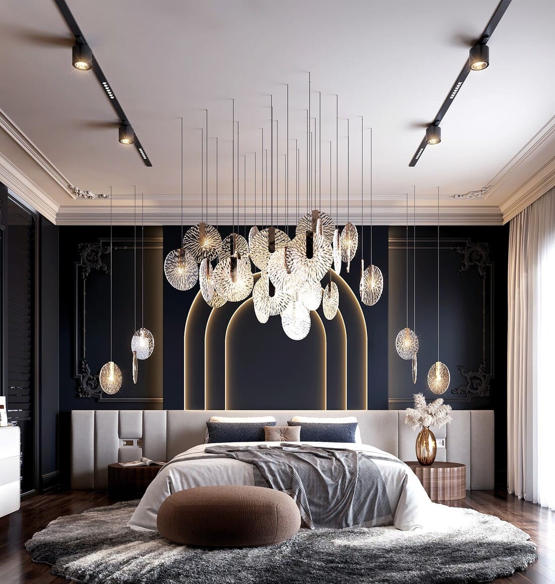 Top 20 mẫu thiết kế phòng ngủ 10m2 cho vợ chồng đẹp, tiện nghi