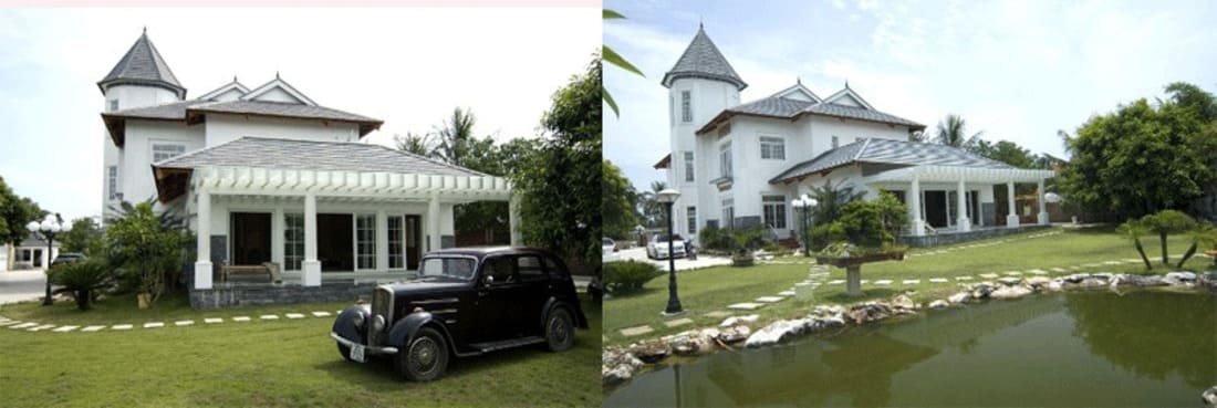 Hình ảnh biệt thự của doanh nhân nổi tiếng Cao Tiến Đoan tại Thanh Hóa