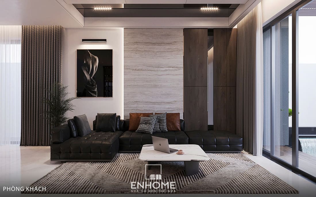 Thiết kế phòng khách biệt thự sang trọng, nâng tầm không gian sống 28 thiết kế phòng khách biệt thự sang trọng