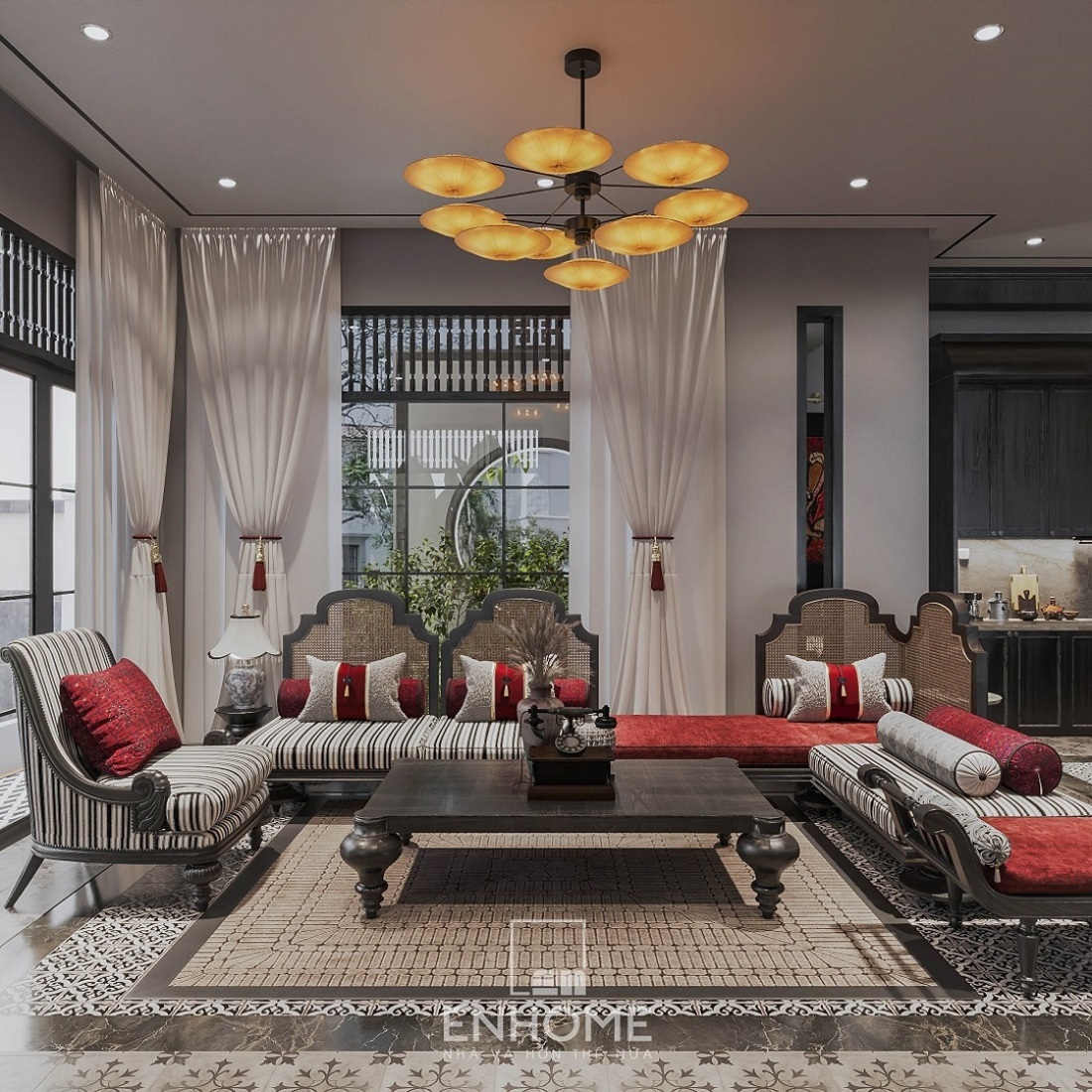 Thiết kế phòng khách biệt thự sang trọng, nâng tầm không gian sống 15 thiết kế phòng ngủ sang trọng cho phòng khách